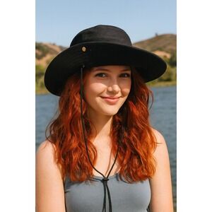 SOL Summer‎ Shade Sun Hat Boonie Wide Brim Neck Flap Outdoor Hiking One Size